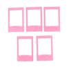 5x 3-дюймовая настольная фоторамка для Fuji Instax CAIUL SQUARE Розовая