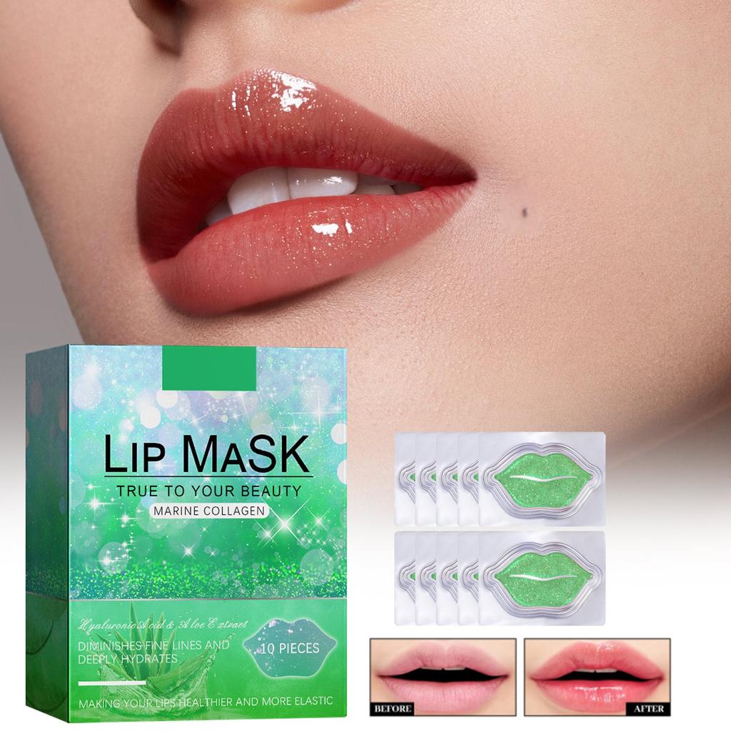 Коллагеновая маска для губ увлажняющая маска для губ пилинг от омертвевшей кожи пилинг для губ морщины маска для губ патч.10 мл