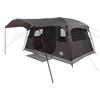 Tunnel Tent Brown Gray 366 X 244 X 198 Cm Polyester and Steel