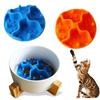 Присоски Медленная Миска для Собак Нескользящая Вставка Предотвращает Поперхивание Новый Медленный Поилка