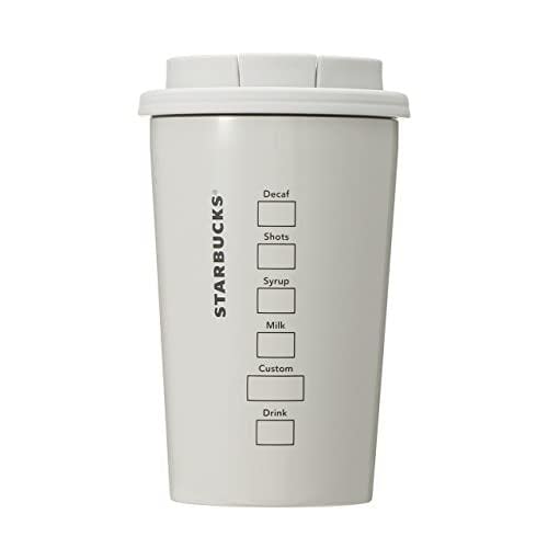 Starbucks Stainless Steel TOGO Cup Tumbler, Gray, 355ml