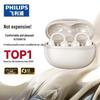 Philips Беспроводные Bluetooth-наушники-клипсы открытого типа для спорта