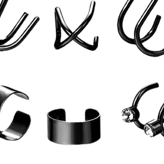 Серьги-клипсы с полыми листочками, непирсинговые ювелирные изделия, винтажные яркие блестящие серьги-поддельные хрящевые серьги для