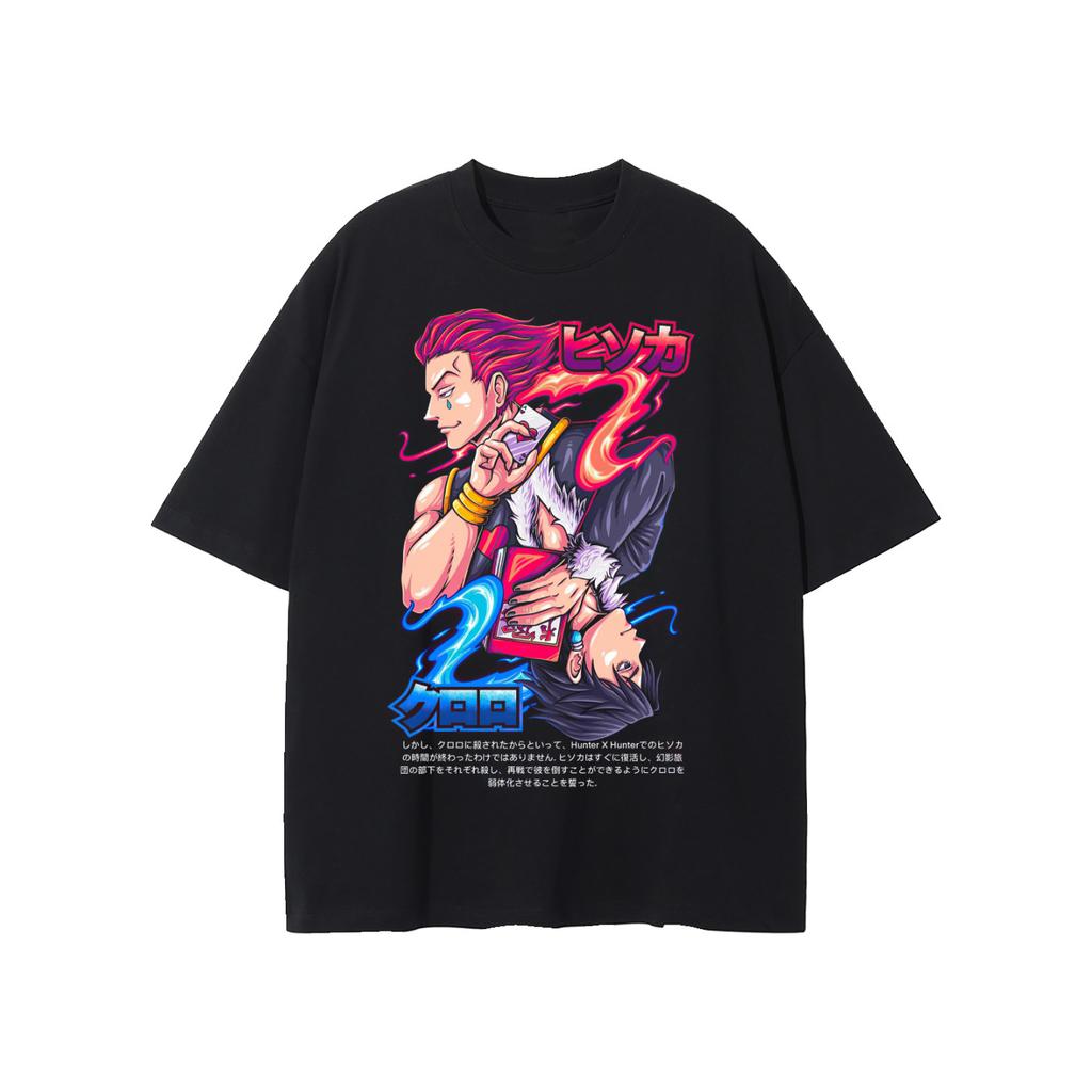 Hisoka Chrollo Hunter X Hunter T-Shirt Manga HxH Hisoka Graphic Tee All Size