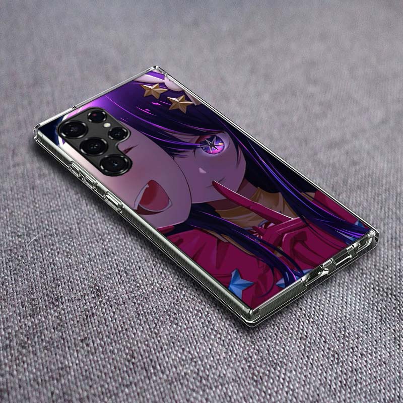 Чехол для телефона H-Hoshino Ai для Samsung Galaxy S24 S23 S21 S20 FE S22 S26 Ultra S25 Edge S10 Plus Прозрачный ТПУ Чехол Оболочка Coque S