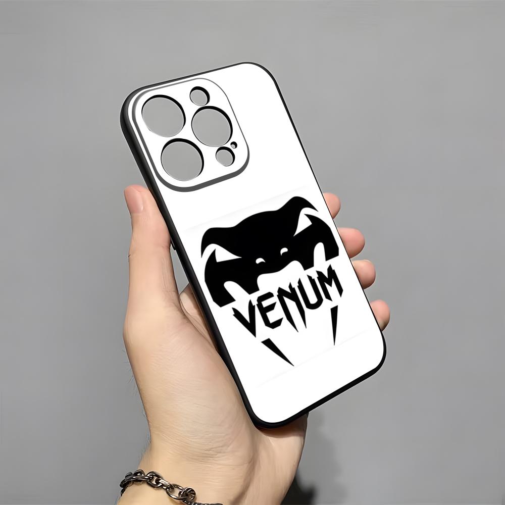 Чехол для телефона V-Venum для 16 Pro Max Iphone 15 14 Pro Max 13pro 11 X Xs Xr 8 7Plus Силиконовый чехол