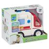 DADWAY Hola Toys Звуконасыщенный самоходный грузовик скорой помощи для детей от 3 лет и старше (TYHOLE9997)