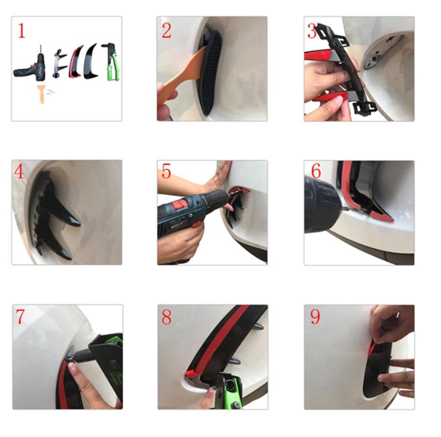 Rear Bumper Trim Lip Splitter For Mercedes A Class W177 A180 A200 A220 2019-2022