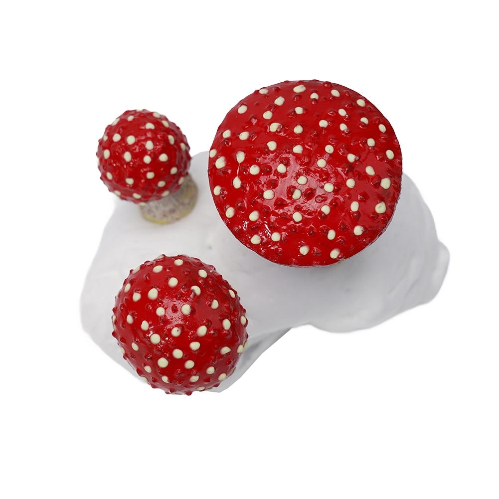 Outdoor Statues Mushroom Decorations Fungi Indoor Decoration