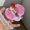 Sophisticated Orchids Hair Fasteners Slip Sturdy Stylish Hair Ornaments Decoration  for Children To Adults Daily Use