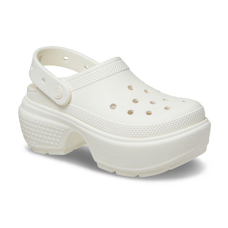 Crocs Stomp Clog Chalk Unisex Sneakers Cream 209347-0WV