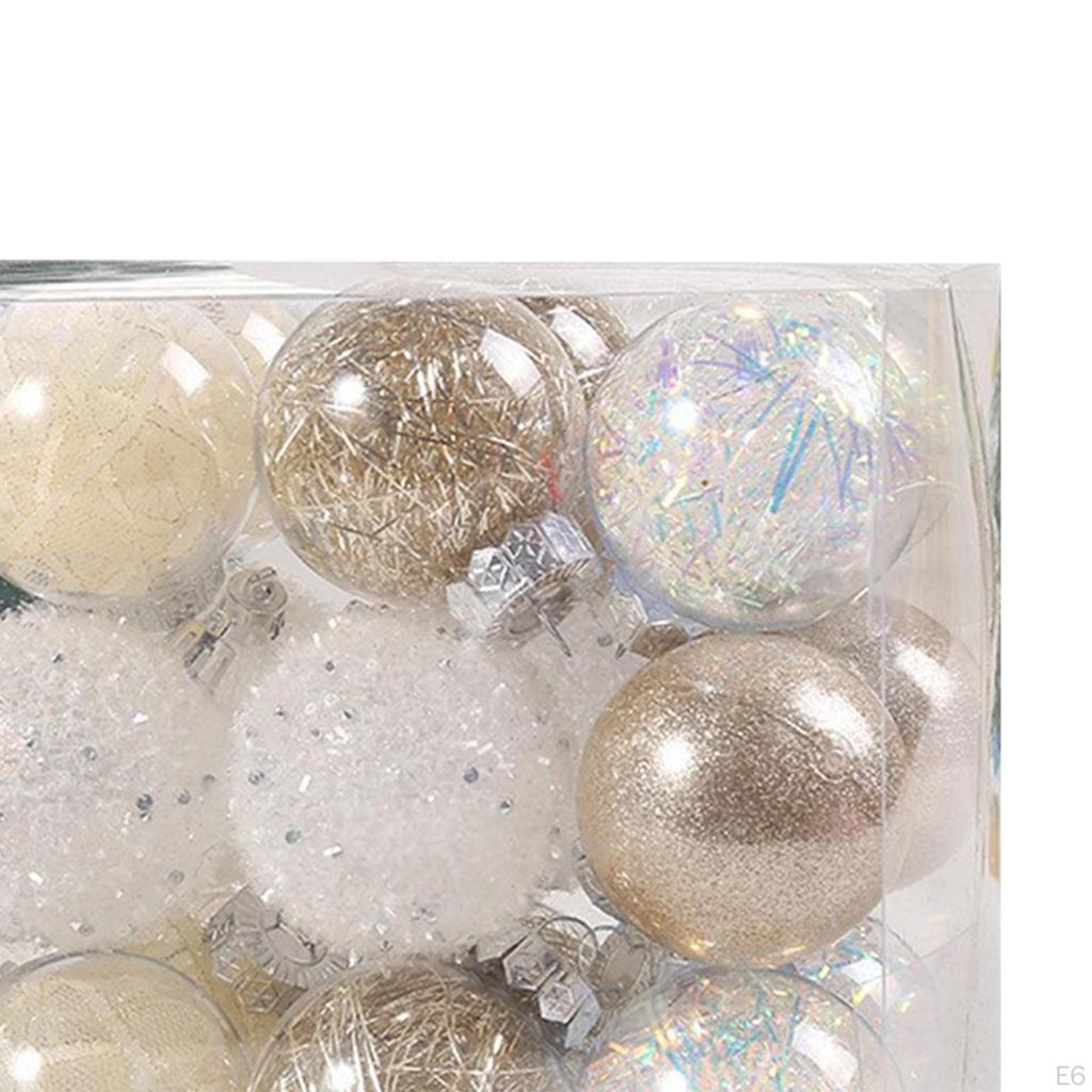 24 шт. Рождественские шары украшения поделки DIY подвесные шары безделушки