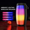 Мини-беспроводная Bluetooth-совместимая колонка с цветной светодиодной подсветкой, поддержка USB-накопителя, карты TF, водонепроницаемый портативный громкоговоритель