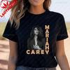 Классический Постерный Принт Mariah Carey Женский Топ, Повседневная Уличная Одежда, Весенний Женский Топ C