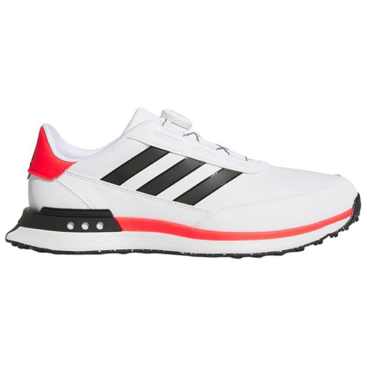 adidas S2G SL BOA Гольф Удобные Универсальные Амортизирующие Нескользящие Водонепроницаемые Дышащие Низкие Гольф-Ботинки Мужские кроссовки Белый Черный Красный JI4033
