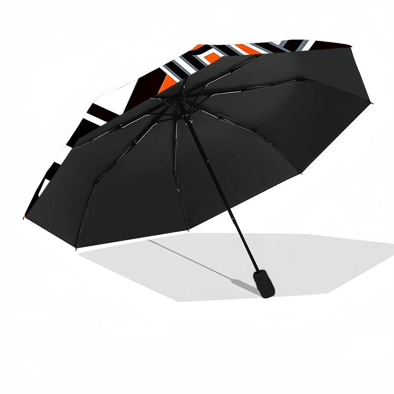 Cincinnati-Bengals Helmet Umbrella 8-Frame for Travel, Camping, Casual Lightweight Portable Umbrella, Essential for Every Family Holidays Gift