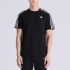 adidas Футболки Мужские Черные С Круглым Вырезом Умеренный Прямой Крой S98717