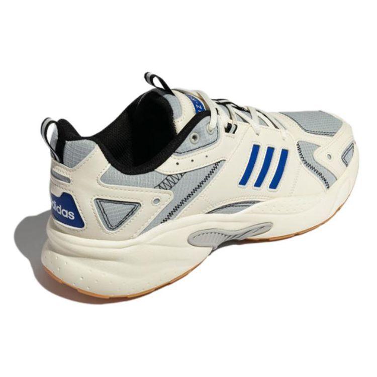 adidas Neo JZ Runner Тканевые Ретро Слипоустойчивые Прочные Низкие Повседневные Кроссовки Унисекс Белый Синий GW7247
