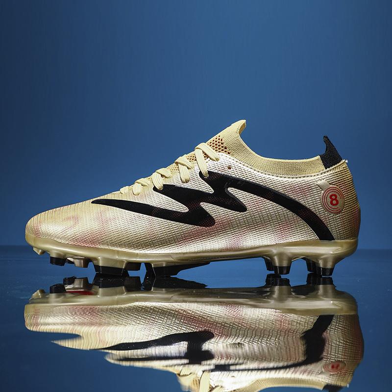 Мужские футбольные бутсы с длинными шипами и высокой лодыжкой, футбольные бутсы AG, детские уличные бутсы для травы, футбольные бутсы, тренировочные спортивные футбольные бутсы