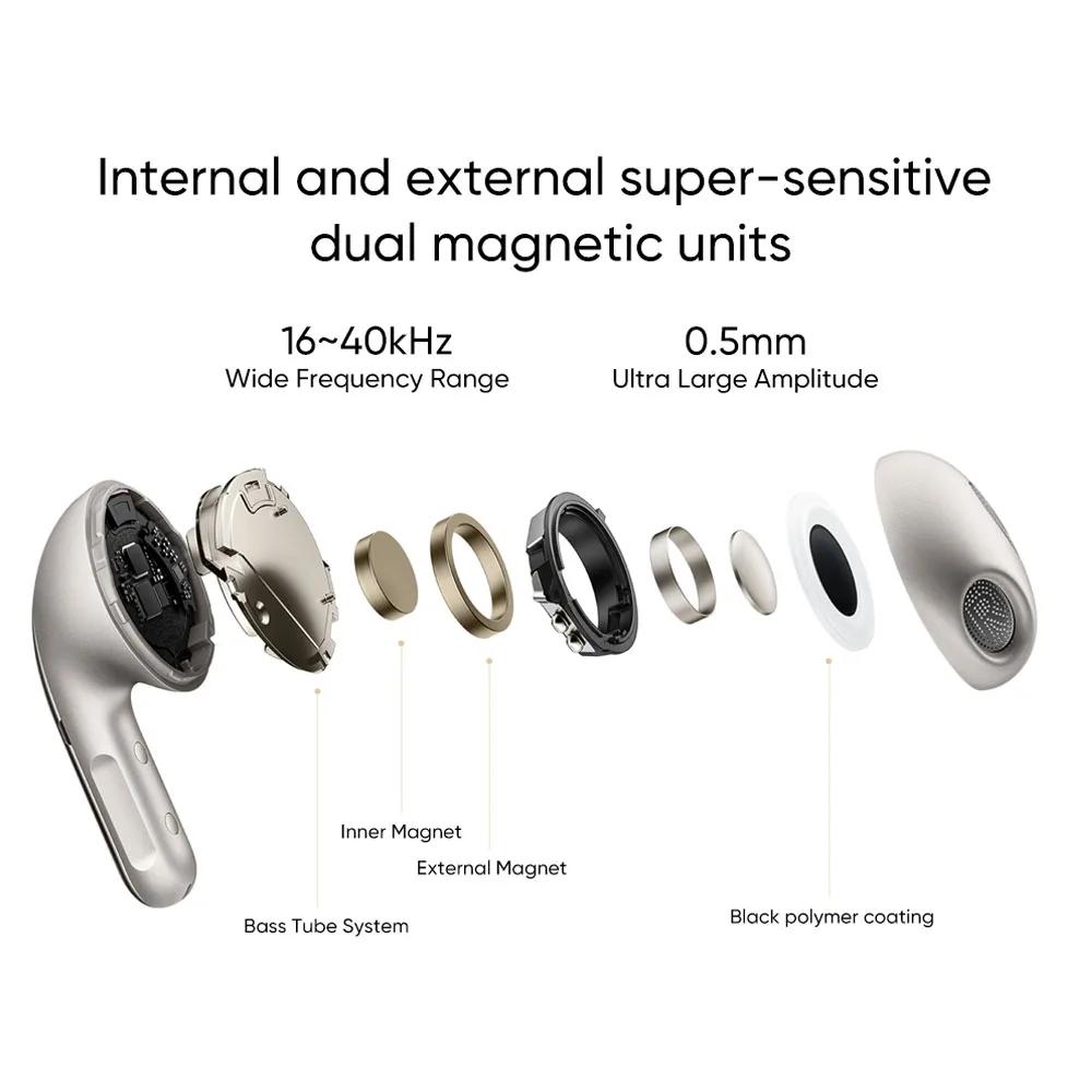 Original Xiaomi Buds 5 TWS Earphone Bluetooth 5.4 AI ANC HiFi Earbuds Recording Voice to Text Conversion IP54 Headset Headphone