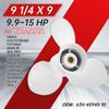 63V-45945-10 подвесной гребной винт 9 1/4*9 для Yamaha 9,9 15 20 л.с. лодочный мотор винт из алюминиевого сплава корабль морские детали 8 шлицев