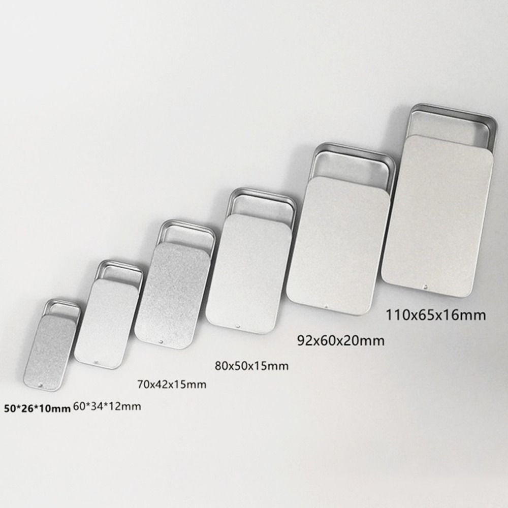 Коробка для отделки небольших предметов разных размеров, жестяная тарелка, упаковка для конфет, мини-железная коробка для конфет