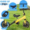 Kids Trike Balance Bike, Toddler Tricycle with Push Handle for 1-3 Year Old, 2 in 1 Kid Bike Birthday Gift and Toy Boys Girls, Adjustable Handlebars