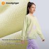 moodytiger Girls' Soft Air-Layer Crewneck Sweatshirt