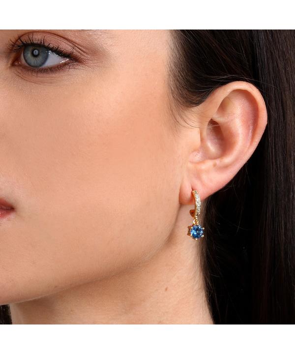 Morellato Женские серьги Colori из нержавеющей стали золотистого цвета SAVY07