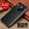 Genuine Leather Crocodile Texture Full Cover Shockproof Case Mate 30 Pro 5G Men Women