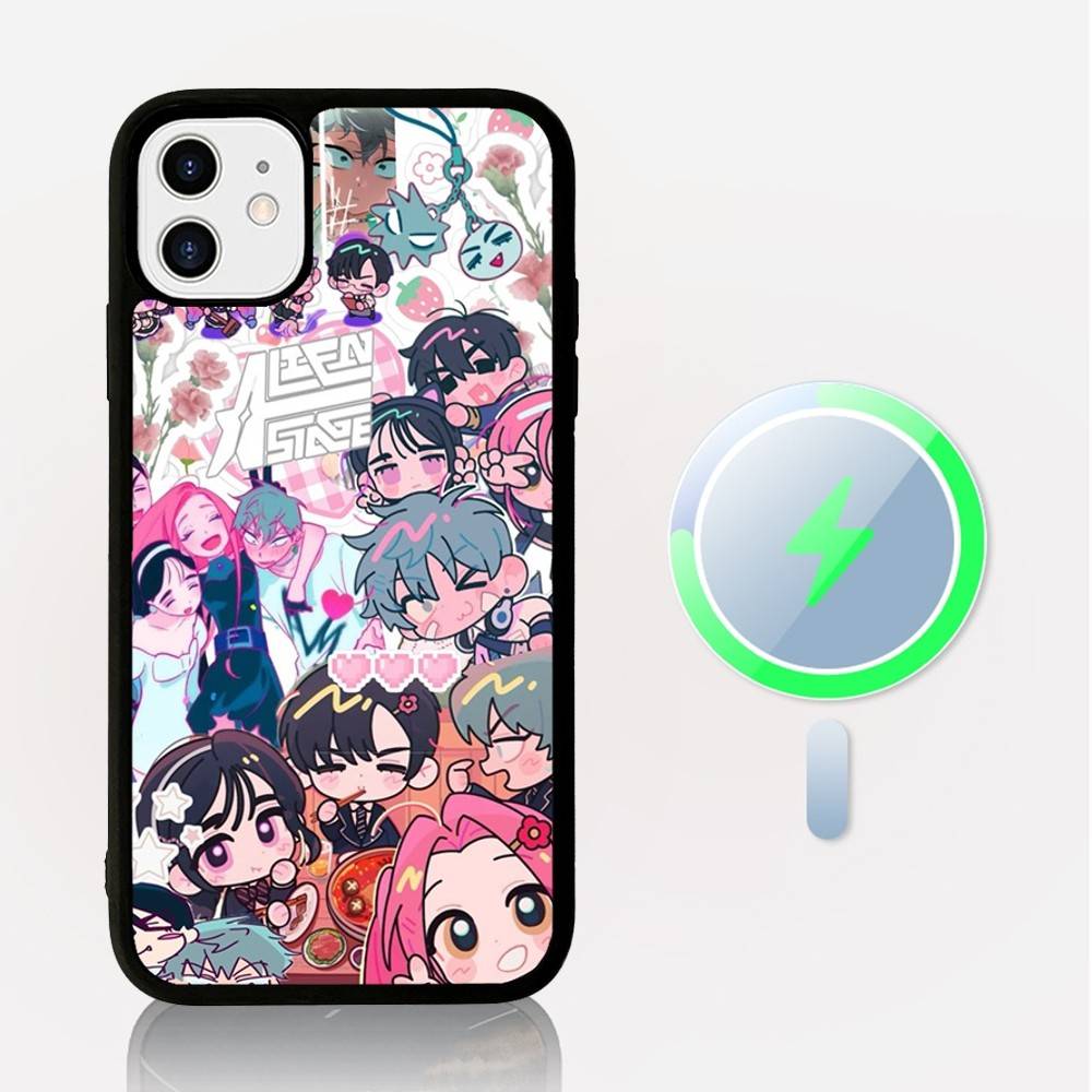 Популярный Аниме A-alienS S-stage Чехол для телефона Магнитный чехол Для IPhone 16 14 13 12 11 15 Pro Max Plus Для Magsafe Беспроводной