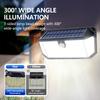 Solar Motion Sensor Light Outdoor 270° Wide Angle 416LED Super Bright Waterproof Security Light 3 Modes for Garden Fence Yard