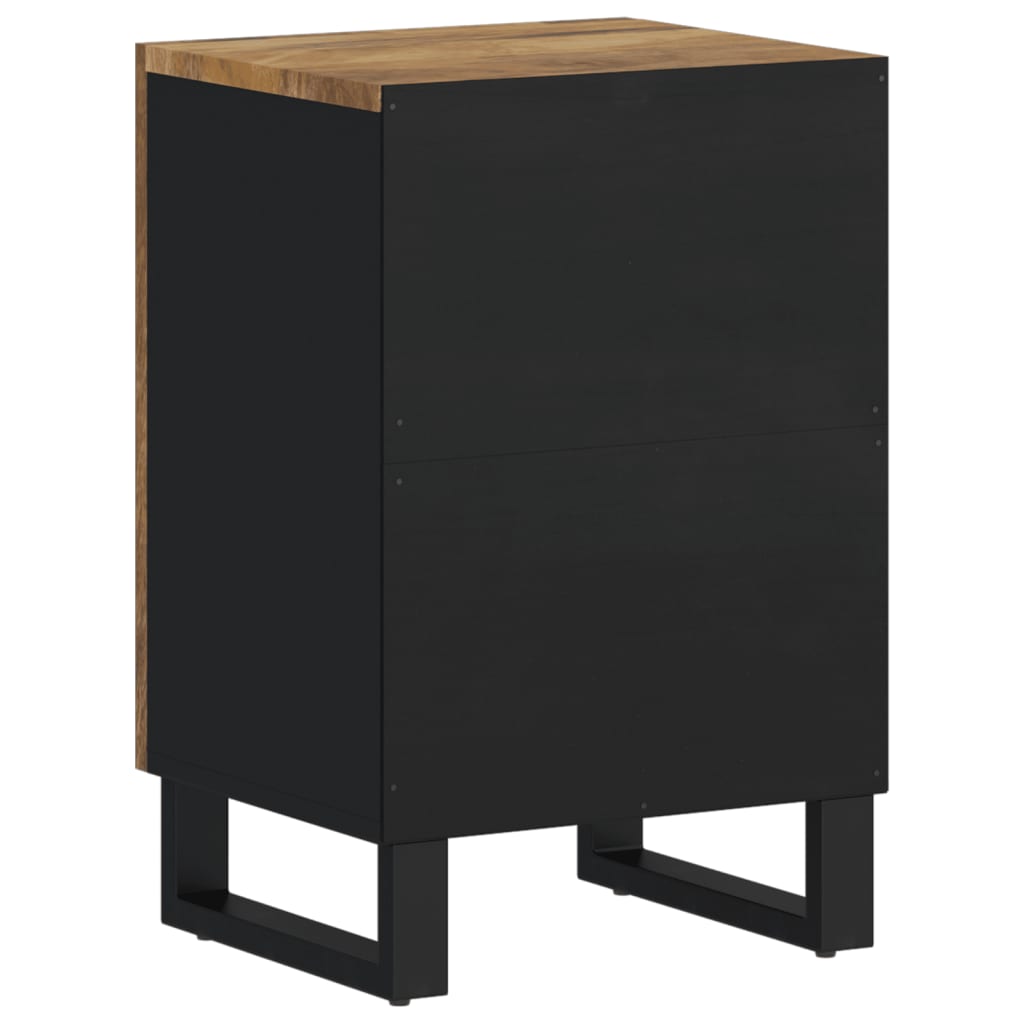 Bathroom Cabinet 38x33x58 cm Solid Mango Wood