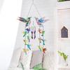 DIY Butterfly Diamond Art Sun Catchers Double Side Wind Chime Diamond Painting Dots Pendant Bird for Garden Window Decor