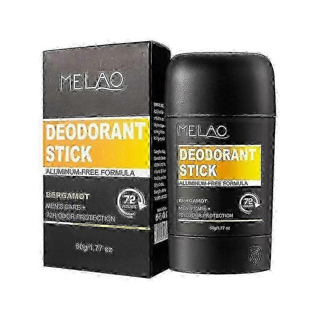 Bergamot/Sandalwood/Citrus Deodorant Stick for Men - 72H Odor Protection, Whole Body Freshness Deodorant Stick for Men