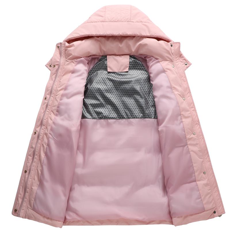 Fashion Winter Woman Parkas Hooded Casual Outerwears Thick Warm Women's Jackets