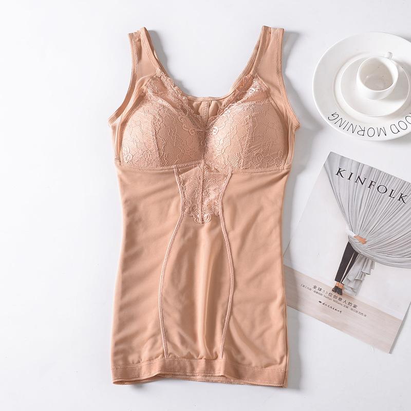Vest-type Shapewear, No-bra Shaping, Corset, Warm Back, Belly, Slim, Thin, Polished, Smooth and Breathable