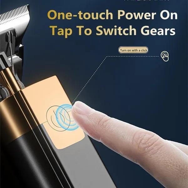НОВАЯ USB-машинка для стрижки волос, профессиональная электрическая машинка для стрижки волос, бритва, триммер для бороды, 0 мм, мужская машина для стрижки волос для мужчин