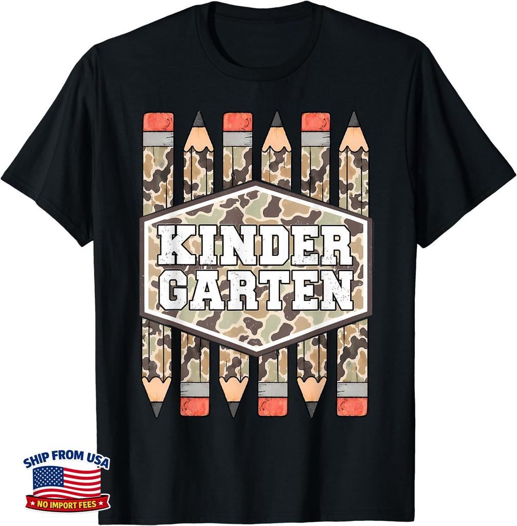First Day of Kindergarten Shirt Boys Kids 1st Back to School T-Shirt