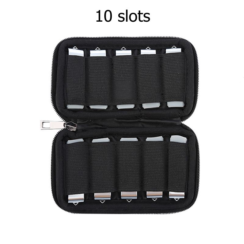 Mini USB Flash Drive Organizer Bag with Fixed Holder Portable Storage Pouch for Memory Sticks,SD Cards Electronic Accessories