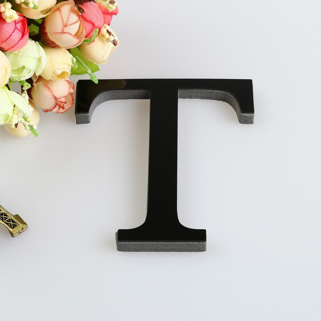 26 букв DIY 3D зеркало акриловые наклейки на стены наклейки домашнего декора стены искусства росписи