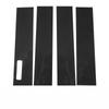 2015-2020 For Ford F150 F-150 Carbon Fiber Car Exterior Window Pillar Cover Trim