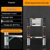 Multi-Functional Portable Telescopic Bamboo Ladder: Household Folding Loft, Step, Engineering, and Lifting Uses