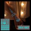 Ruikalong Waterproof Luminous Henna Butterfly Tattoo Stickers for Face and Arm