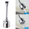 Flexible Faucet Aerator Water Saving Splash Proof Device Adjustable Water Saving Faucet Sprayer Simple Installation