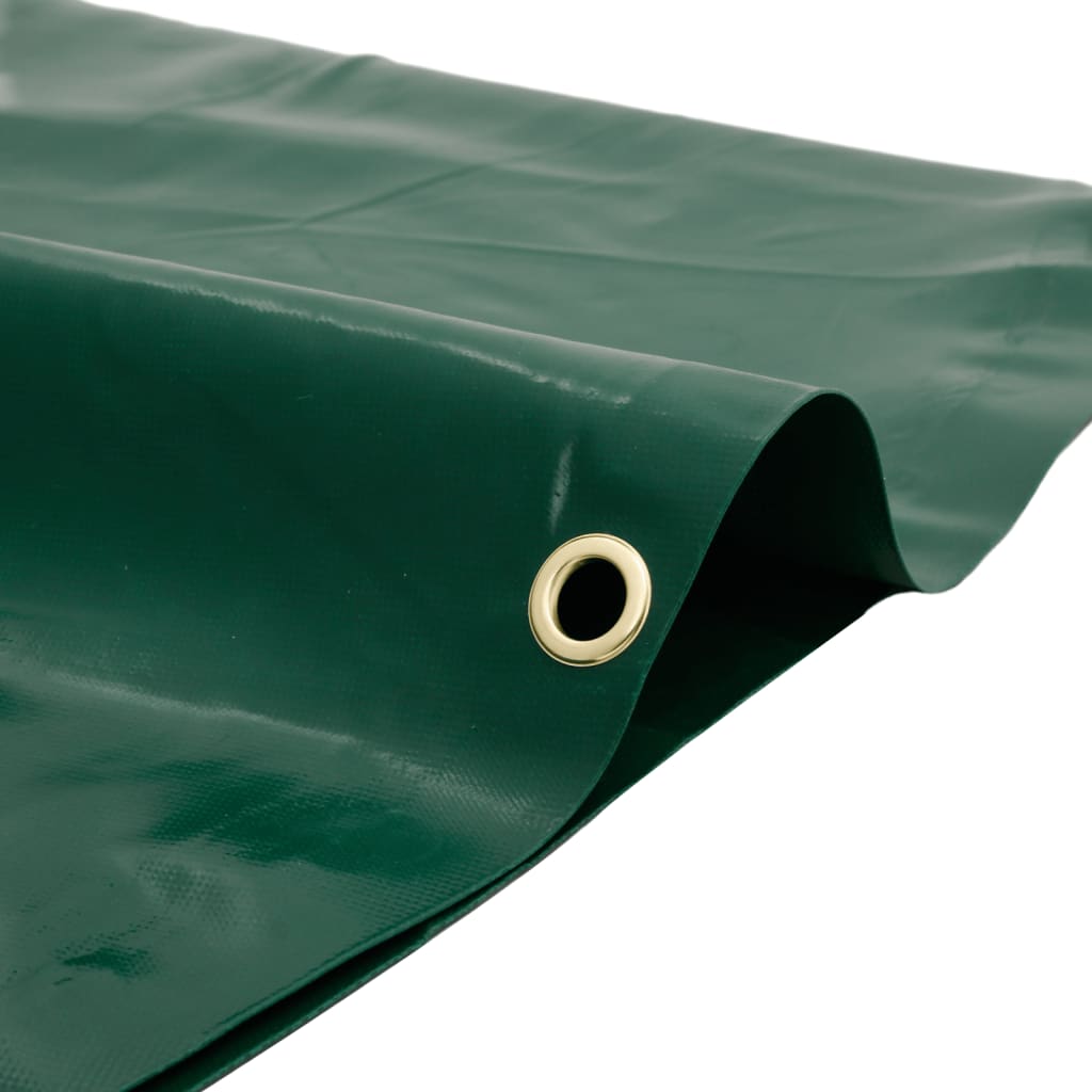 Vidaxl Plandeka, Zielona, 5X6 M, 600 G/M²
