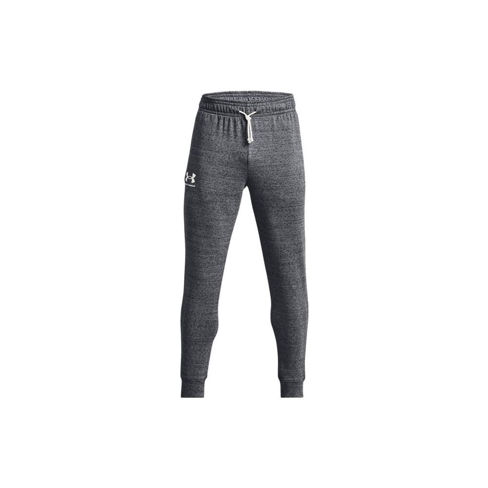 Under Armour Тренировочные трикотажные брюки с логотипом, мужские брюки, серые 1380843-012