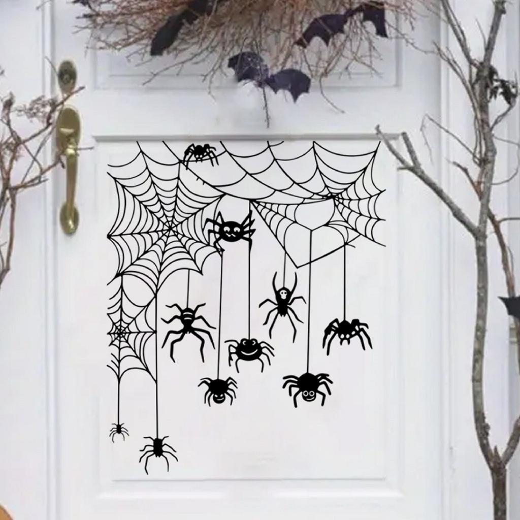 Halloween AFH1470 Spider Wall Sticker
