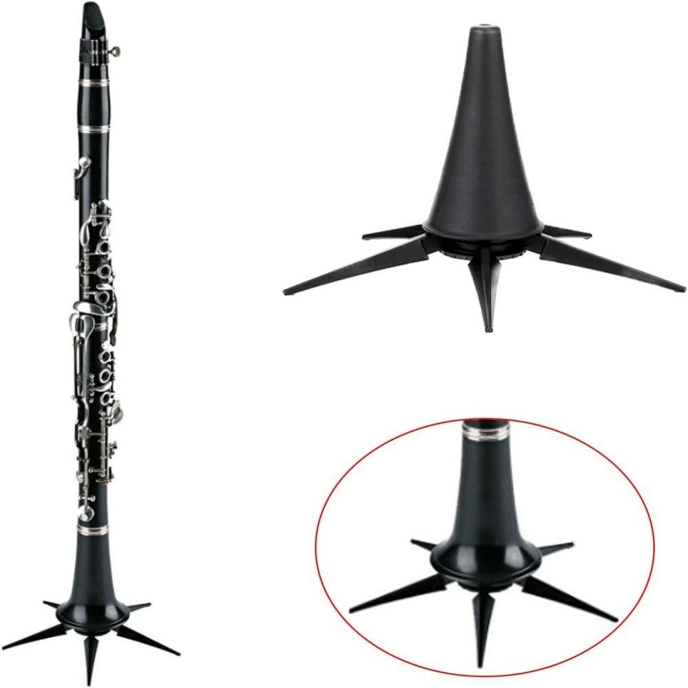 Non-Slip Clarinet Support Five Foot Brace Clarinet Bracket Clarinet Stand Holder Musical Accessory