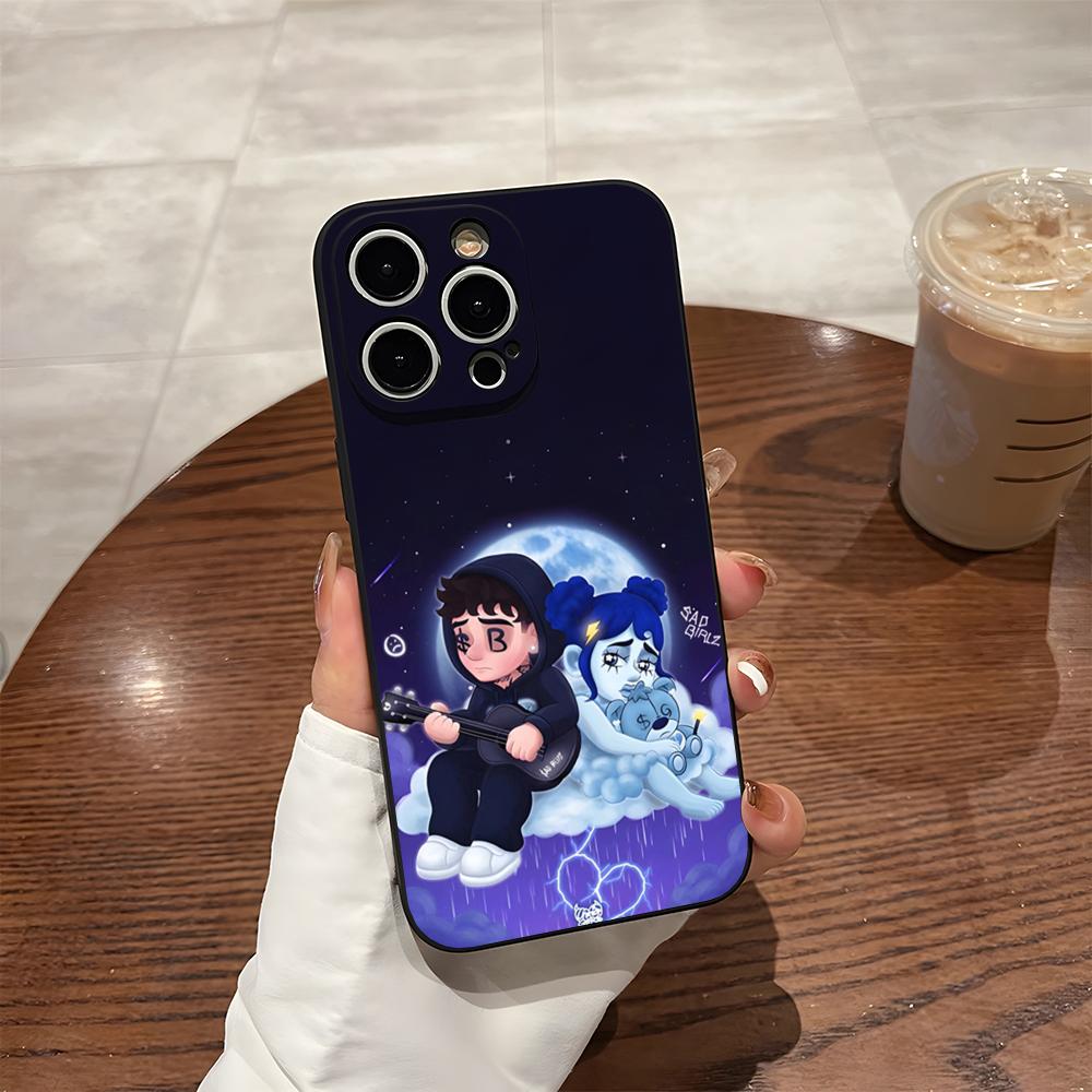 J-Junior H Sad Girl Phone Case For 17 Pro Max Iphone 14 16 Pro Max 12 15 Plus 13 Pro 11 Xr X Xs Back Cover